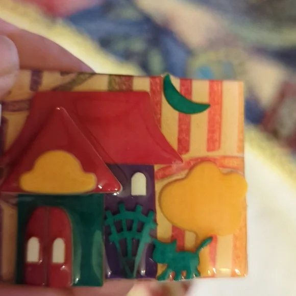 2 Kitty House Pins - Picture 3 of 5